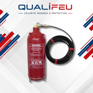 Extincteur Automatique Plafonnier — Poudre ou Clean Agent | Qualifeu