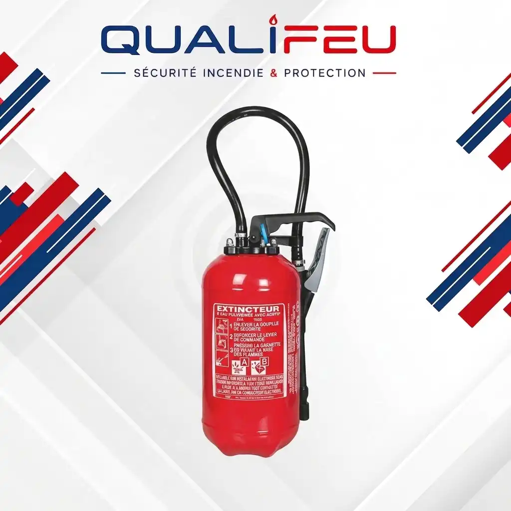 Extincteur Eau + Additif 6L/9L | Qualifeu Casablanca