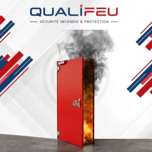 Porte Coupe-Feu Simple Vantail | Qualifeu Casablanca