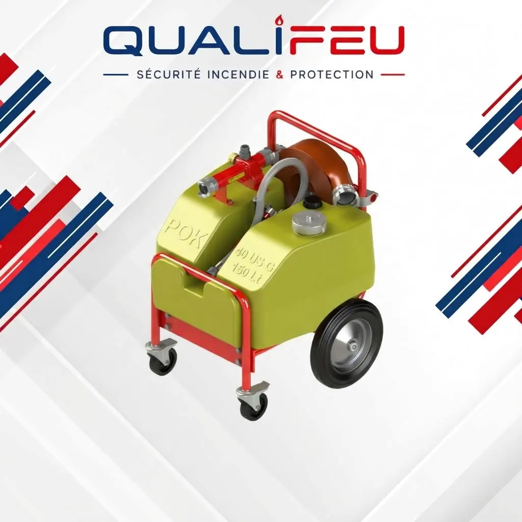 Unité Mobile Incendie — Remorque & Chariot | Qualifeu